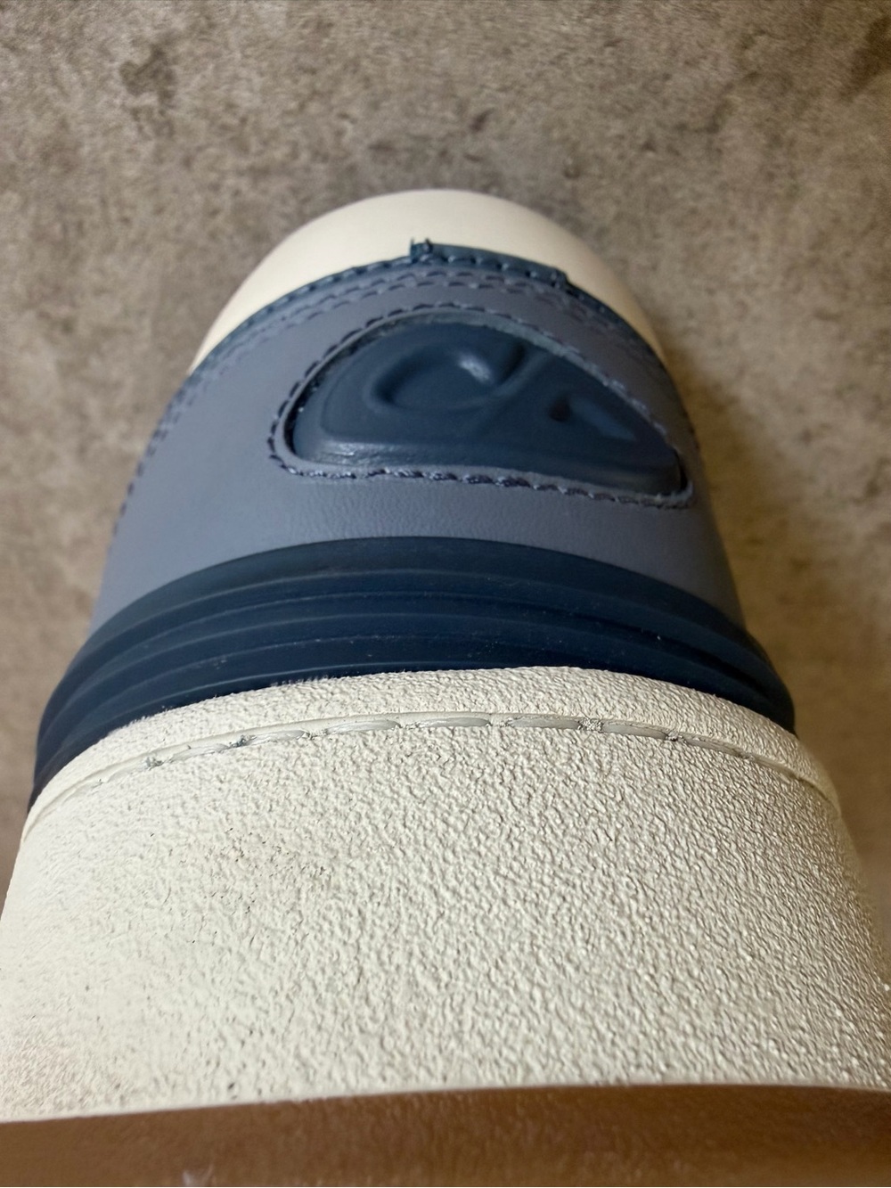 Dior B27 Low-Top Sneakers in Navy & White - Picture 9 of 13